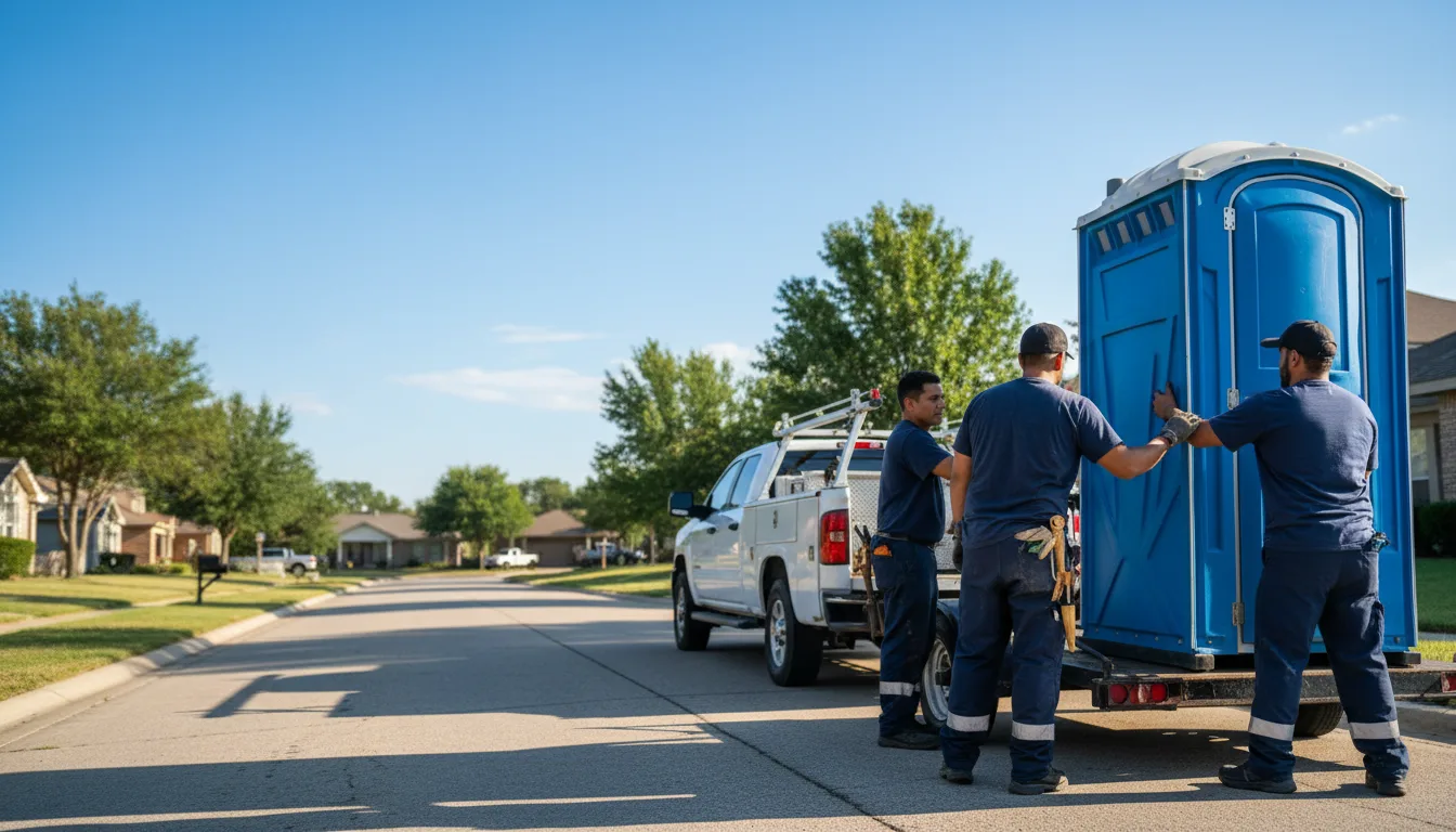 Portable Toilet Rental in Rodessa, LA near me